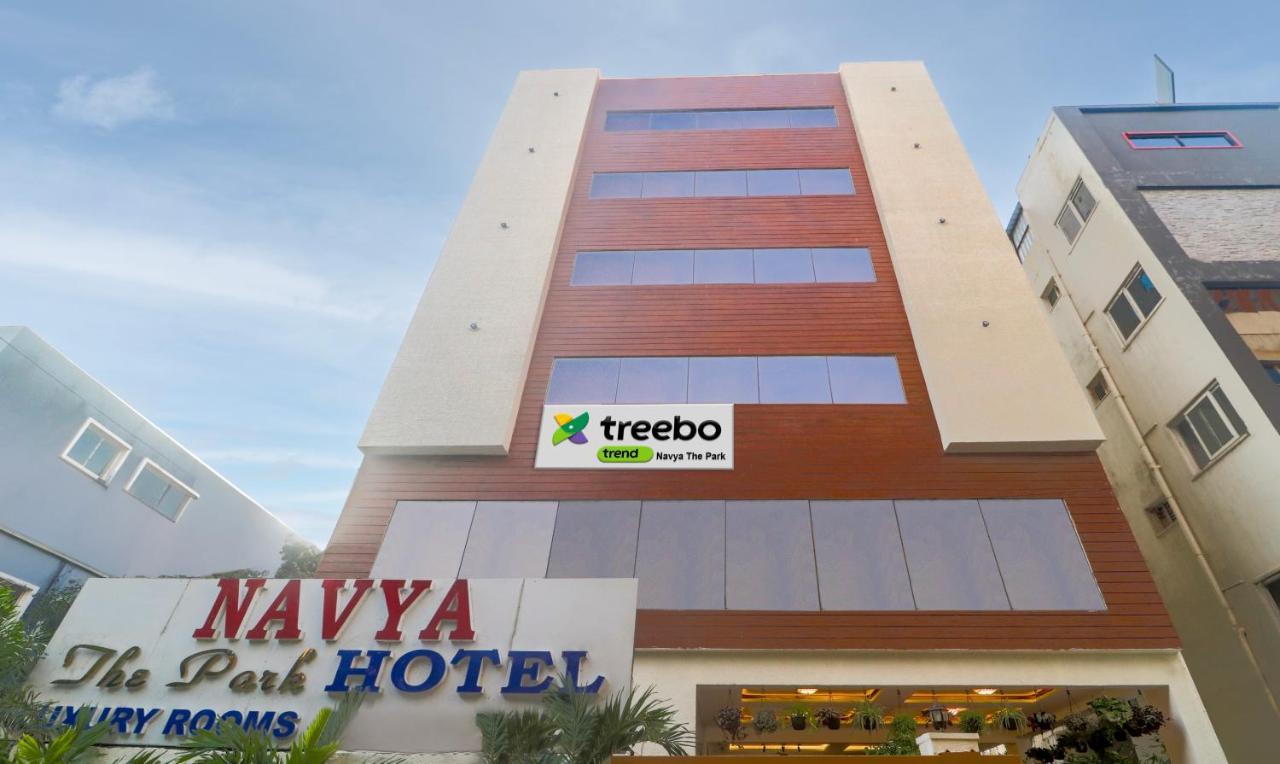 Hotel Treebo Navya The Park Hyderabad Exterior foto
